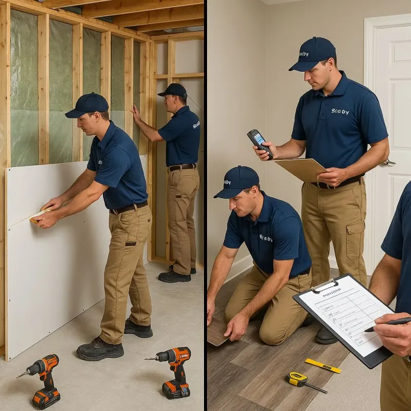 Repairs and Reconstruction process in Pownal, VT
