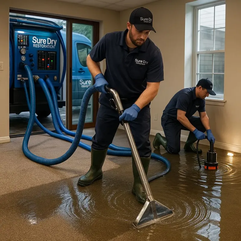 Water Extraction and Removal process in Pownal, VT